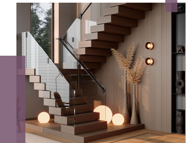 Изготовление и монтаж лестниц в Бирске от 88349 руб. | ПРОЛЁТ-Брк