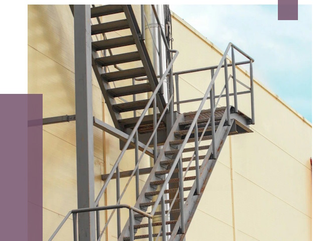 Пожарные лестницы в Бирске от 12473 руб. — монтаж и продажа | ПРОЛЁТ-Брк