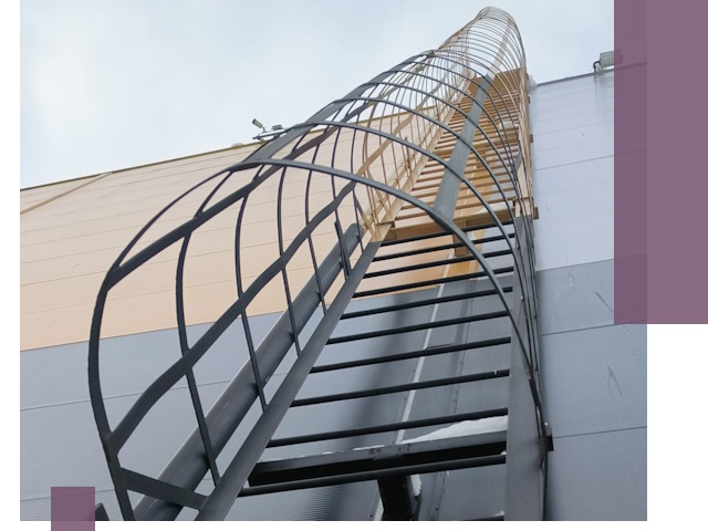 Изготовление и монтаж пожарных лестниц в Бирске профессионально