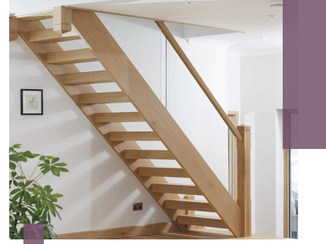 Изготовление деревянных лестниц под ключ в Бирске для дома