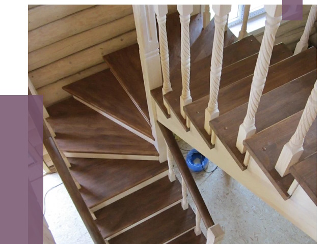 Реставрация деревянных лестниц в Бирске от 4365 руб.