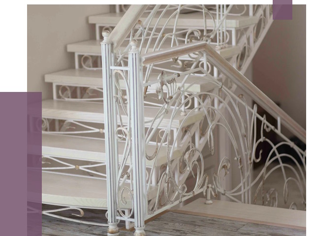 Изготовление кованых лестниц на заказ в Бирске от 88349 руб. | ПРОЛЁТ-Брк