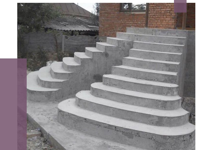 Монтаж бетонных лестниц в Бирске от 4365 руб. 