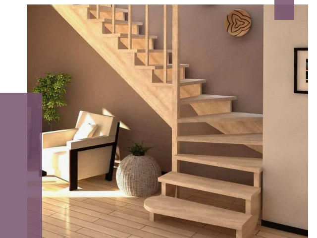 Изготовление Г-образных лестниц в Бирске от 19229 руб. 