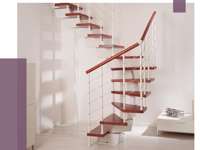 Изготовление лестниц на больцах в Бирске от 9874 руб. | ПРОЛЁТ-Брк