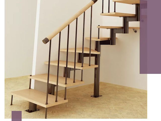 Монтаж лестниц на больцах в Бирске — быстро и надежно