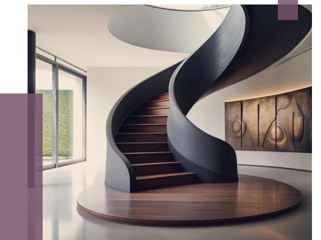 Элитные лестницы под заказ в Бирске от 192289 руб. — ПРОЛЁТ-Брк