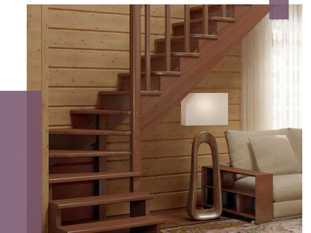 Лестницы эконом класса в Бирске от 18553 руб. бюджетные решения