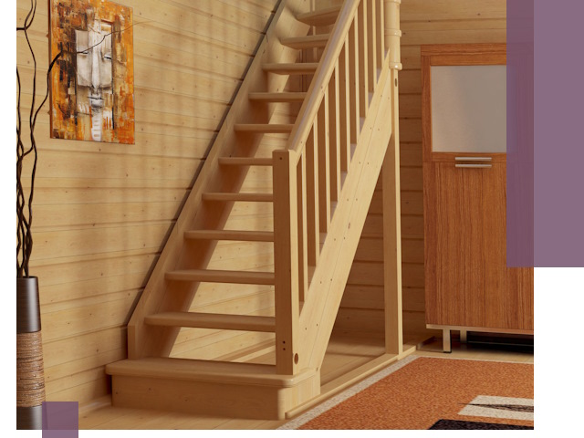 Лестницы эконом класса под ключ в Бирске — недорого и быстро