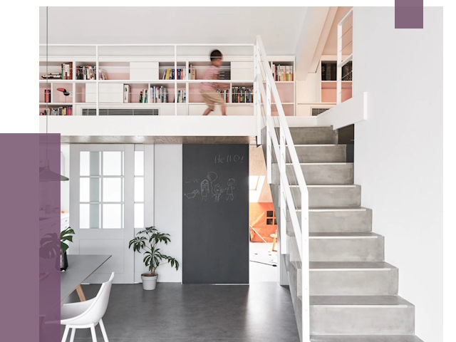 Лестницы для двухуровневой квартиры в Бирске от 179297 руб. | ПРОЛЁТ-Брк