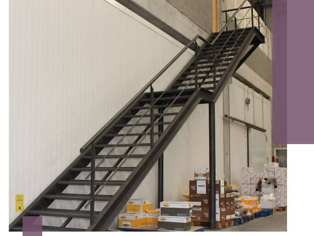 Лестницы для производства в Бирске — изготовление и монтаж