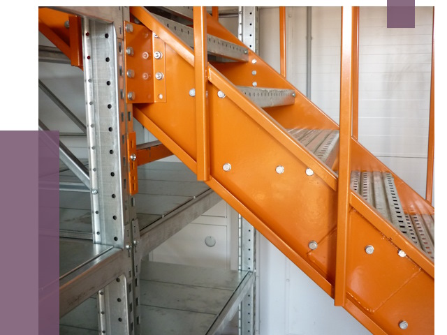 Лестницы для склада в Бирске от 77955 руб. — решения | ПРОЛЁТ-Брк