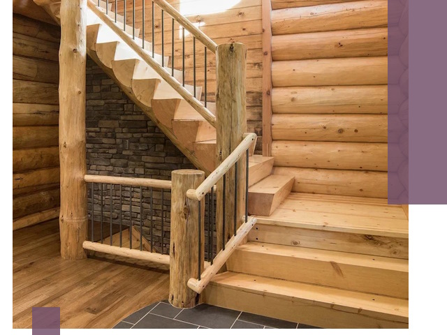 Лестницы в баню под заказ и профессиональный монтаж в Бирске