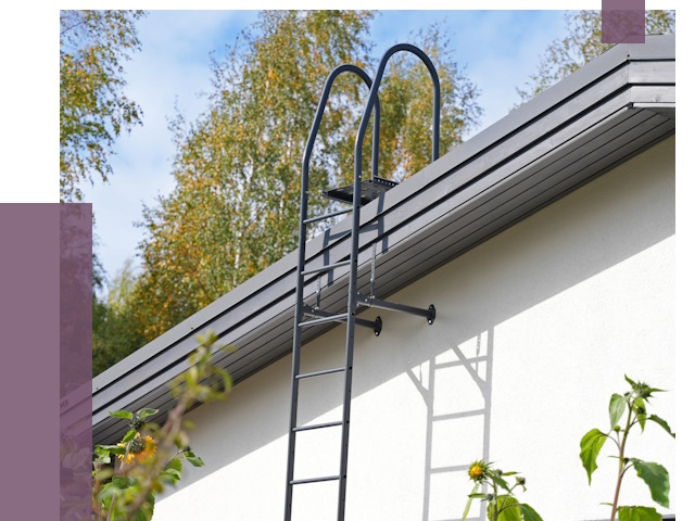 Лестницы на крышу в Бирске от 19437 руб. — монтаж и монтаж ПРОЛЁТ-Брк