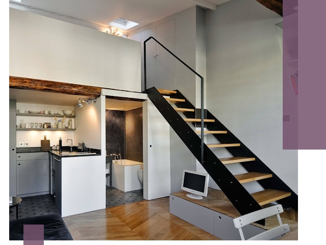 Лестницы на антресоль под ключ в Бирске — изготовление и монтаж