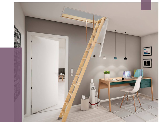 Чердачные лестницы в Бирске — от 14811 руб. | ПРОЛЁТ-Брк