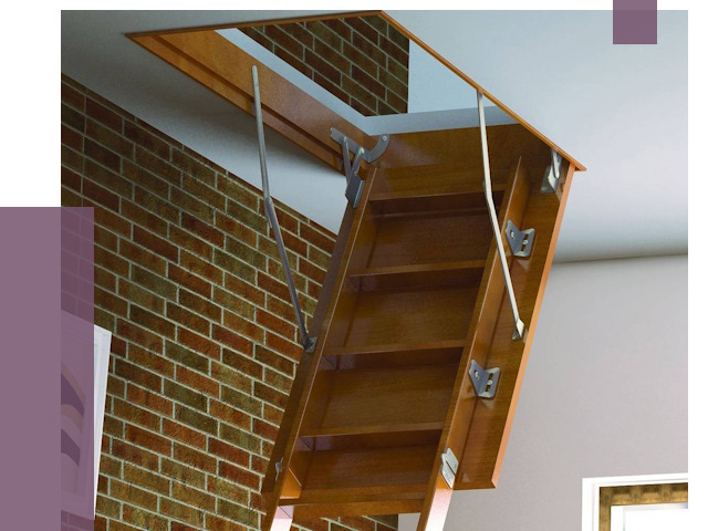 Установка чердачной лестницы в Бирске от 7951 руб. | ПРОЛЁТ-Брк