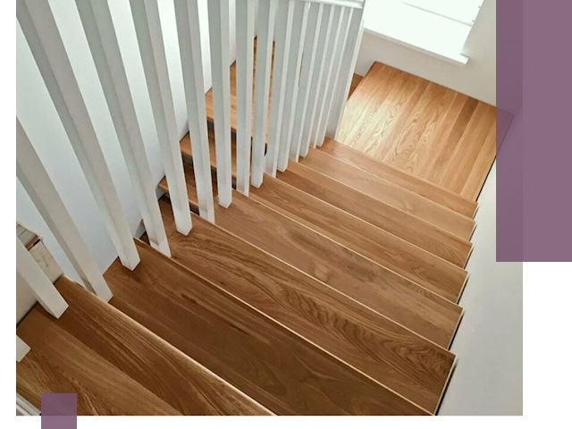 Лестницы из бука в Бирске: изготовление, монтаж и демонтаж