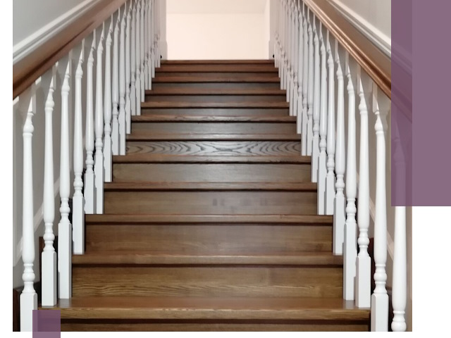 Лестницы из ясеня на заказ в Бирске — изготовление и монтаж