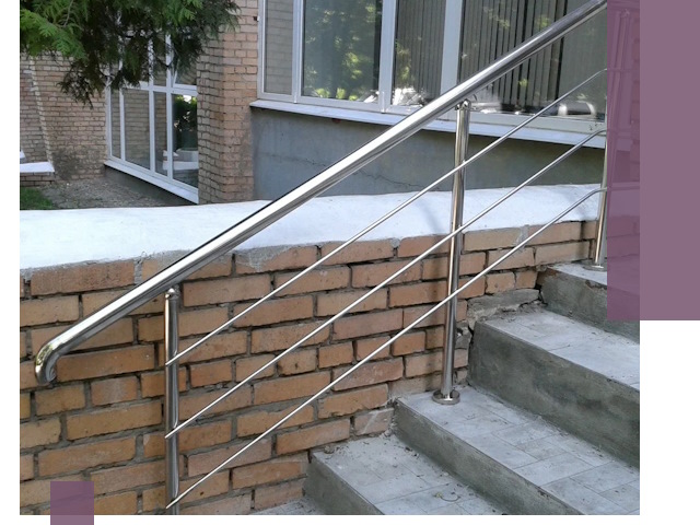 Перила из нержавеющей стали высокого качества в Бирске