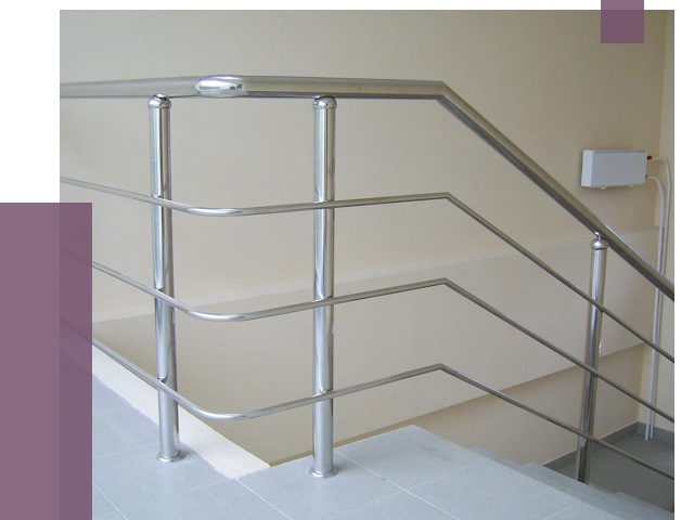 Алюминиевые перила в Бирске от 6444 руб. под ключ | ПРОЛЁТ-Брк