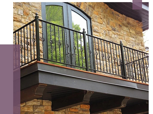 Балконные ограждения в Бирске от 8159 руб. — купить | ПРОЛЁТ-Брк