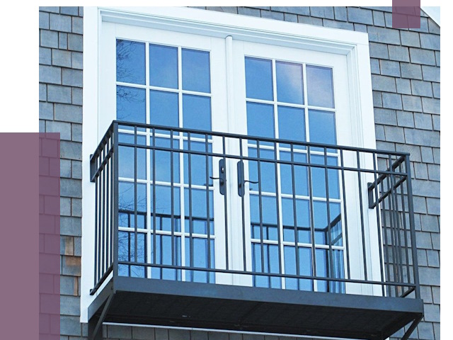 Французские балконы в Бирске от 7536 руб. за м2