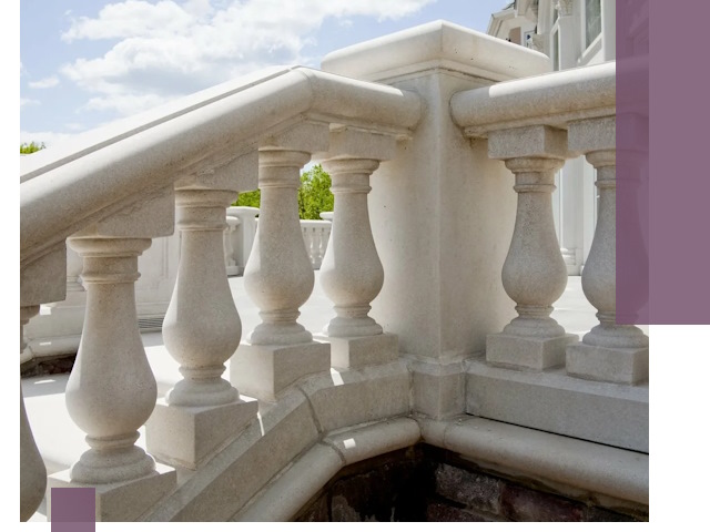 Балюстрады из металла и камня под ключ в Бирске