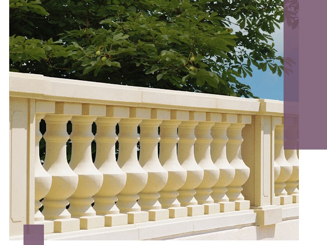 Установка балюстрады в Бирске: изготовление и монтаж под ключ