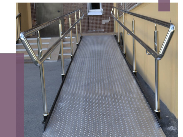 Пандусы в Бирске от 12473 руб. — установка для инвалидов | ПРОЛЁТ-Брк