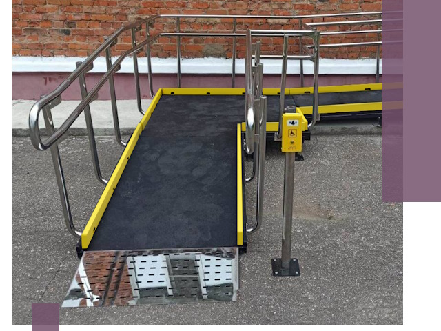 Изготовление наклонных пандусов для инвалидов в Бирске