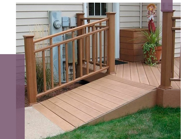 Пандус на крыльцо в Бирске под ключ от 7899 руб.