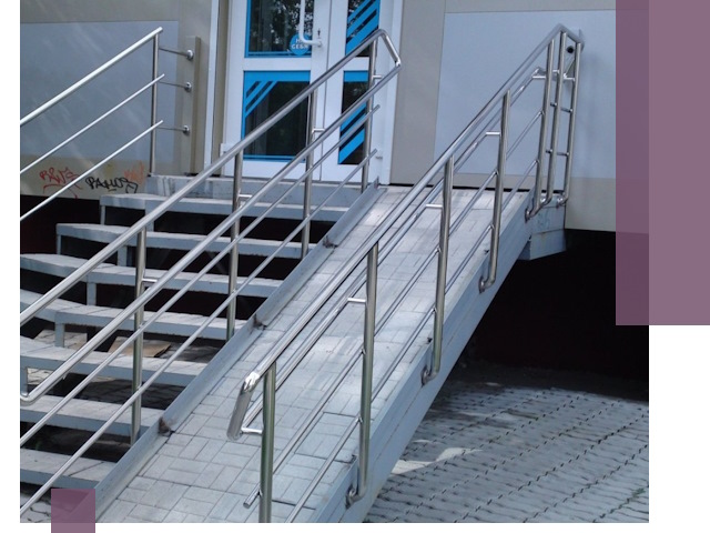 Пандус на крыльцо под ключ в Бирске: монтаж и изготовление