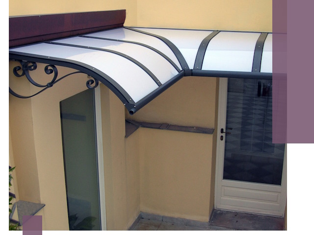 Монтаж козырьков любой сложности в Бирске под ключ