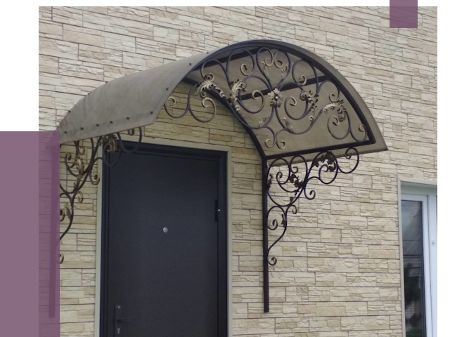 Ремонт козырьков в Бирске от 7536 руб. | ПРОЛЁТ-Брк