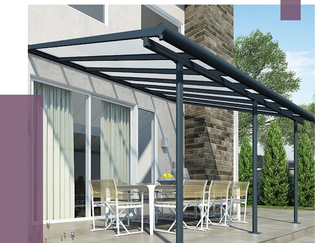 Навесы пристенные в Бирске от 9251 руб. — монтаж и установка | ПРОЛЁТ-Брк