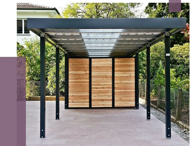 Отдельно стоящие навесы во дворе в Бирске от 81593 руб. | ПРОЛЁТ-Брк