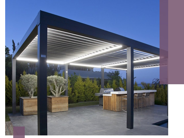 Навесы отдельно стоящие под ключ в Бирске из металла и поликарбоната