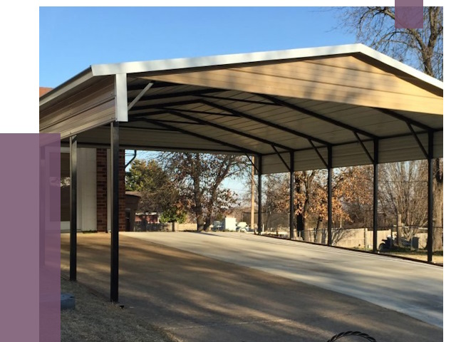 Двускатные навесы в Бирске от 8159 руб.  | ПРОЛЁТ-Брк