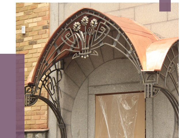 Арочные козырьки в Бирске от 14811 руб. 