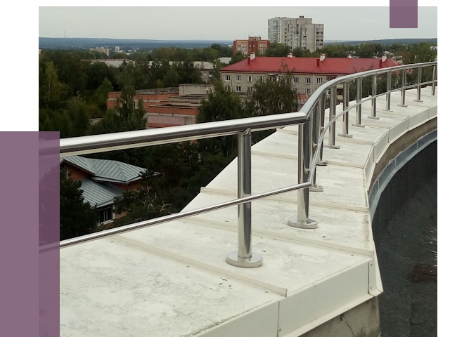 Парапеты и ограждения кровли в Бирске от 5041 руб.