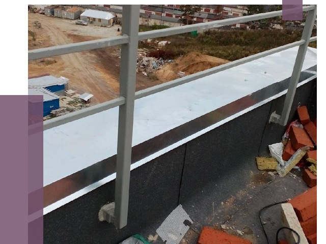 Монтаж парапетов в Бирске от 4365 руб.  | ПРОЛЁТ-Брк