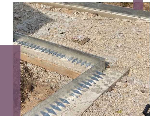 Нержавеющие бордюры в Бирске от 4885 руб. под ключ | ПРОЛЁТ-Брк