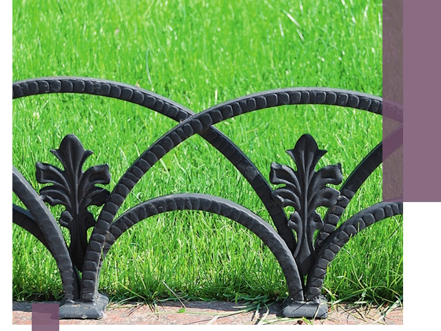 Декоративные металлические бордюры под ключ в Бирске