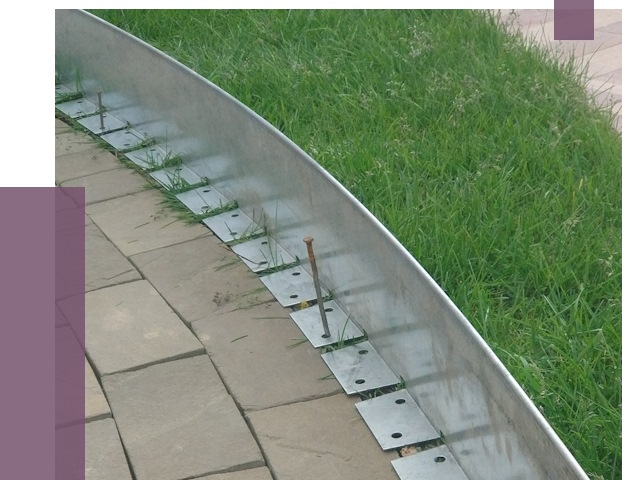 Металлические бордюры для тротуаров в Бирске от 8835 руб.