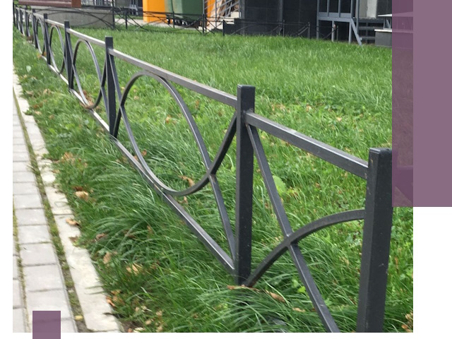Газонные ограждения из металла в Бирске — монтаж и продажа