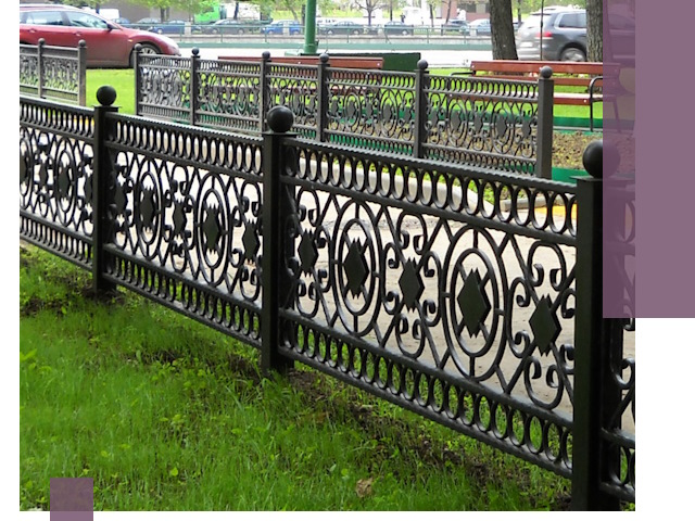 Секционные газонные ограждения под ключ в Бирске