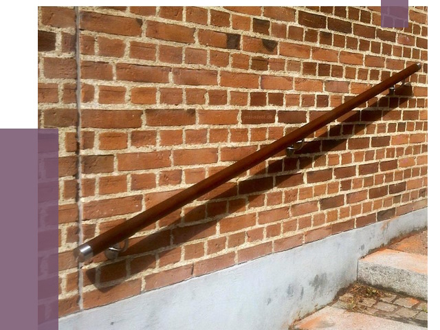 Изготовление пристенных поручней в Бирске от 4521 руб. — ПРОЛЁТ-Брк