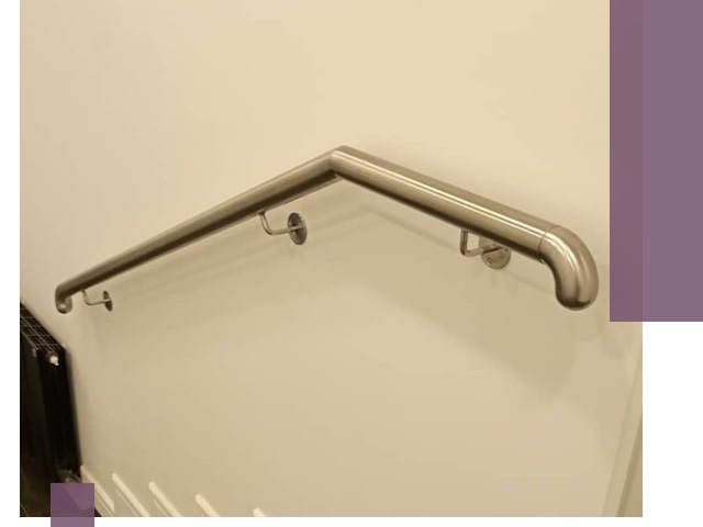 Изготовление пристенных поручней в Бирске под ключ за сроки