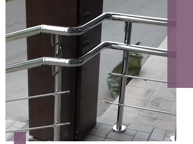 Монтаж поручней из нержавеющей стали в Бирске качественно и быстро